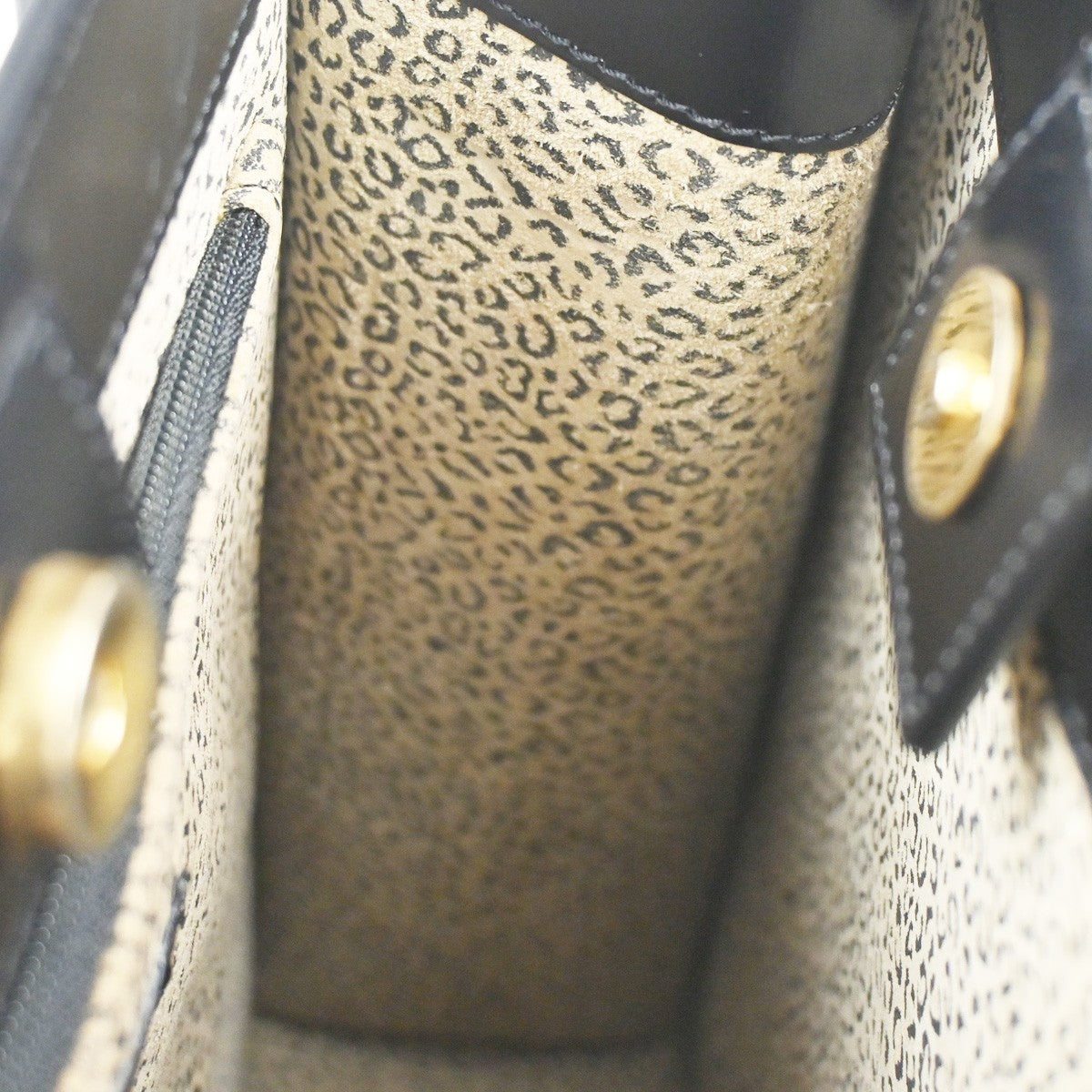 Cartier Panthère Leather, Black, Leather, Shoulder Bag