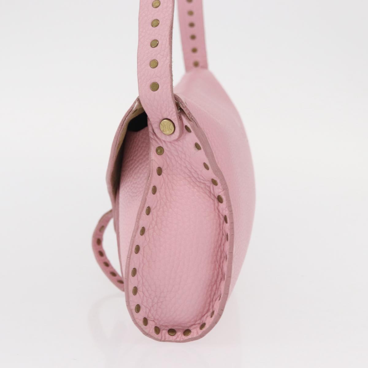 Celine Celine Evening Clutch Smooth Calfskin, PINK, LEATHER, Shoulder bag
