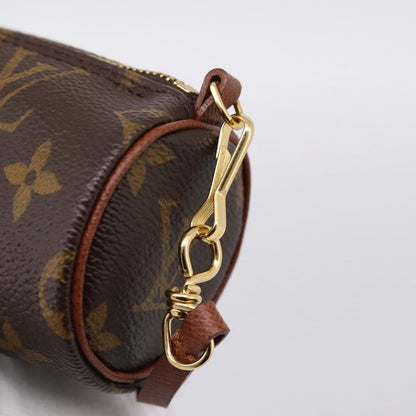 Louis Vuitton Papillon Pochette Monogram Canvas, Brown, Canvas, Clutch