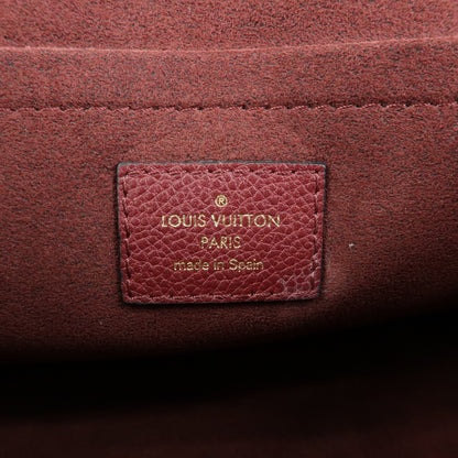 Louis Vuitton Saint Placide Monogram Canvas and Leather, Brown, Canvas, Handbag