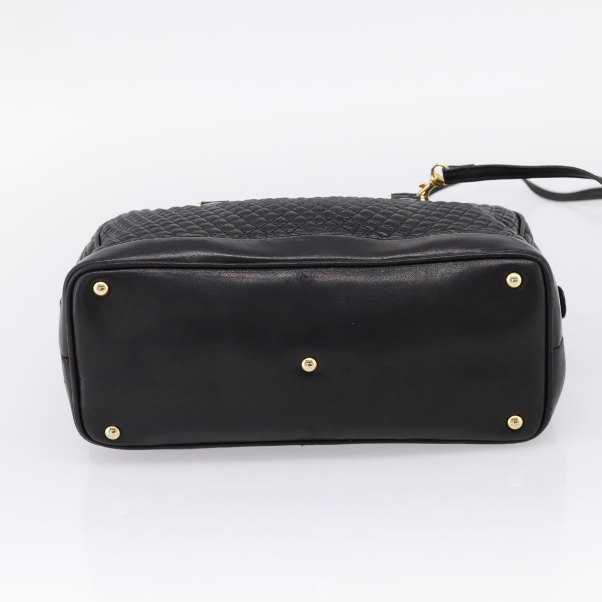 Bally Handbag Leather, Black, Leather, Handbag