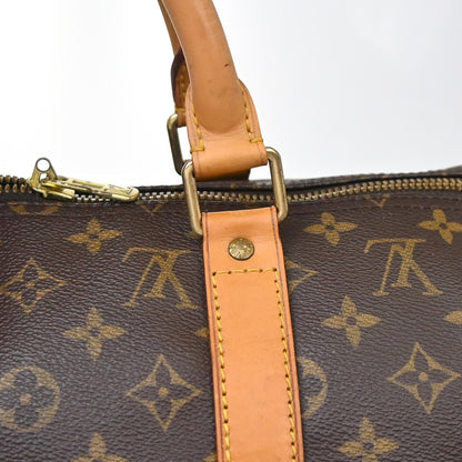 Louis Vuitton Keepall Monogram Canvas, Brown, Canvas, Travel Bag