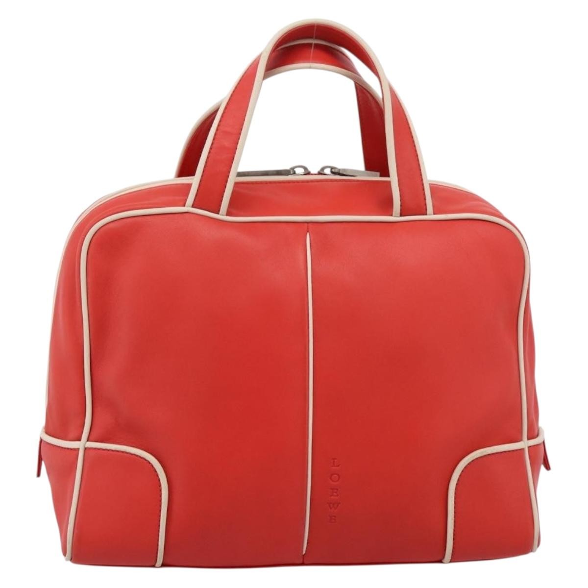 Loewe Vintage Leather, Red, Leather, Shoulder Bag