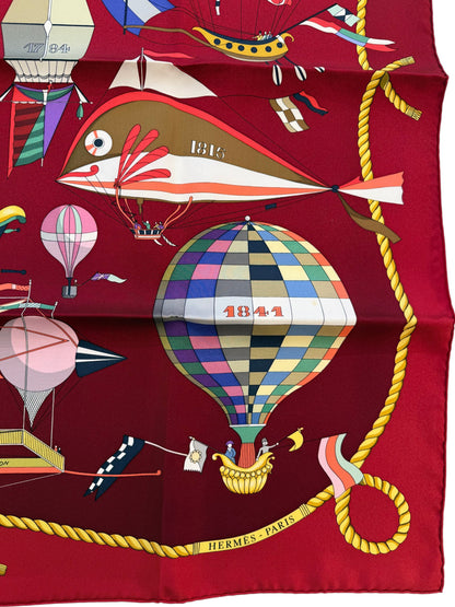 Hermes Carré 90 Silk multicolor, Multicolour, Silk, Scarf