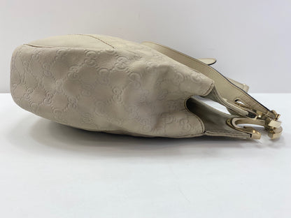 Gucci Charlotte Guccissima Leather, Beige, Leather, Tote Bag