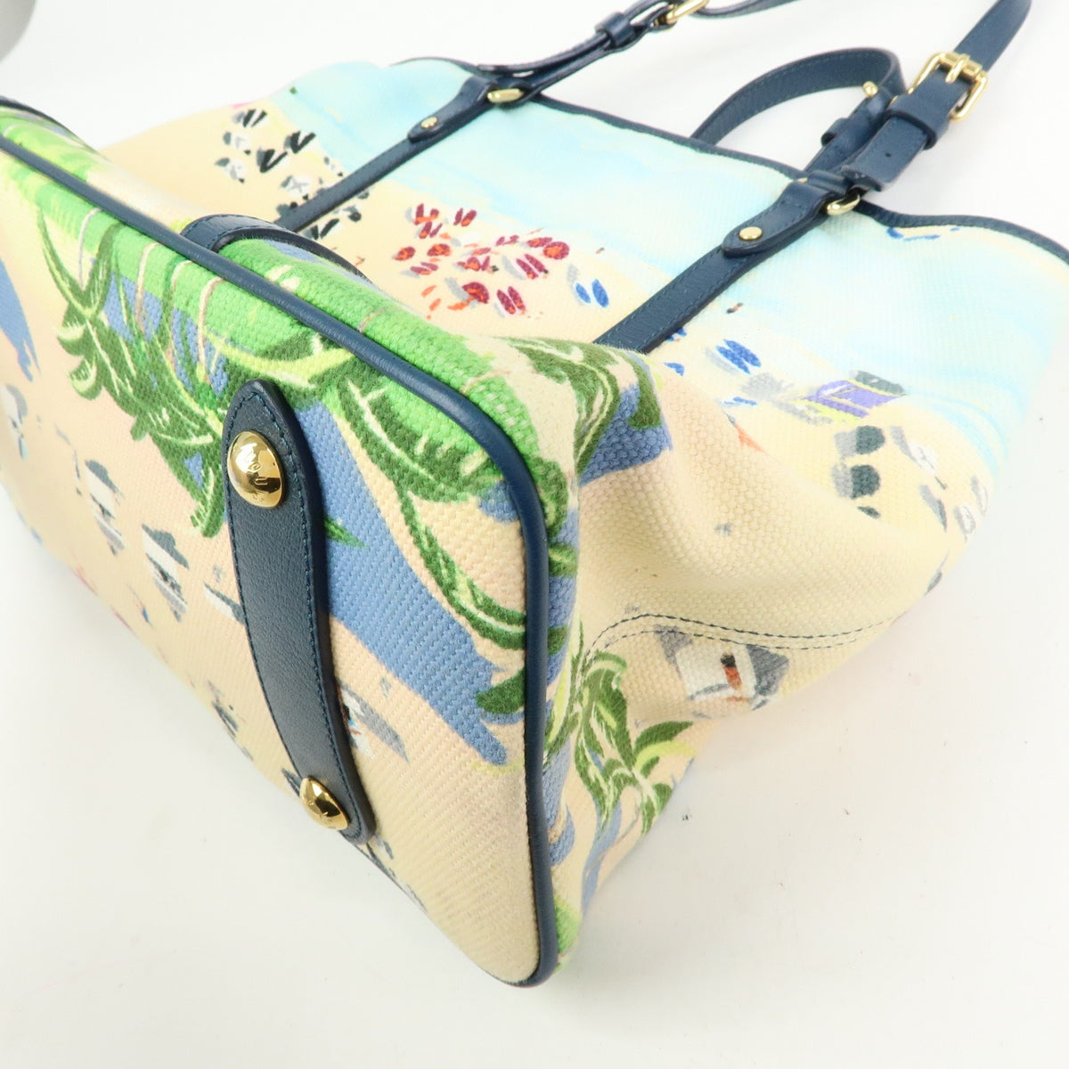 Louis Vuitton Ailleurs Cabas Limited Edition Printed Canvas, Multicolour, Canvas, Tote Bag