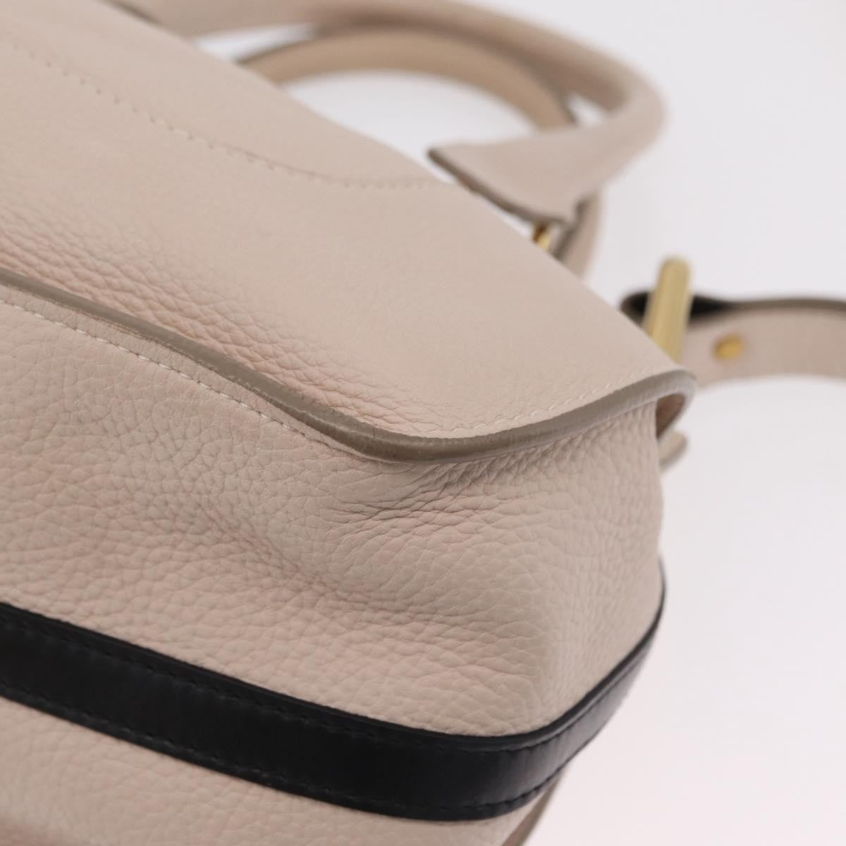 Chloe Hailey Leather, Beige, Leather, Handbag