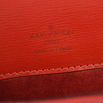 Louis Vuitton Buci Epi Leather, Red, Leather, Handbag