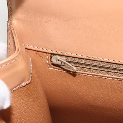 Celine Vintage Handbag Toile Céline, Brown, Canvas, Handbag