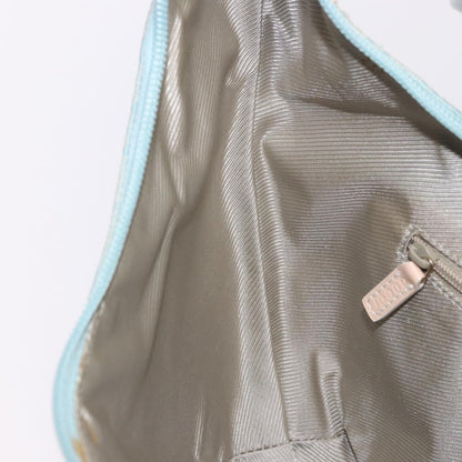 Gucci Vintage Zip Hobo GG Canvas and Patent, Blue, Canvas, Shoulder Bag