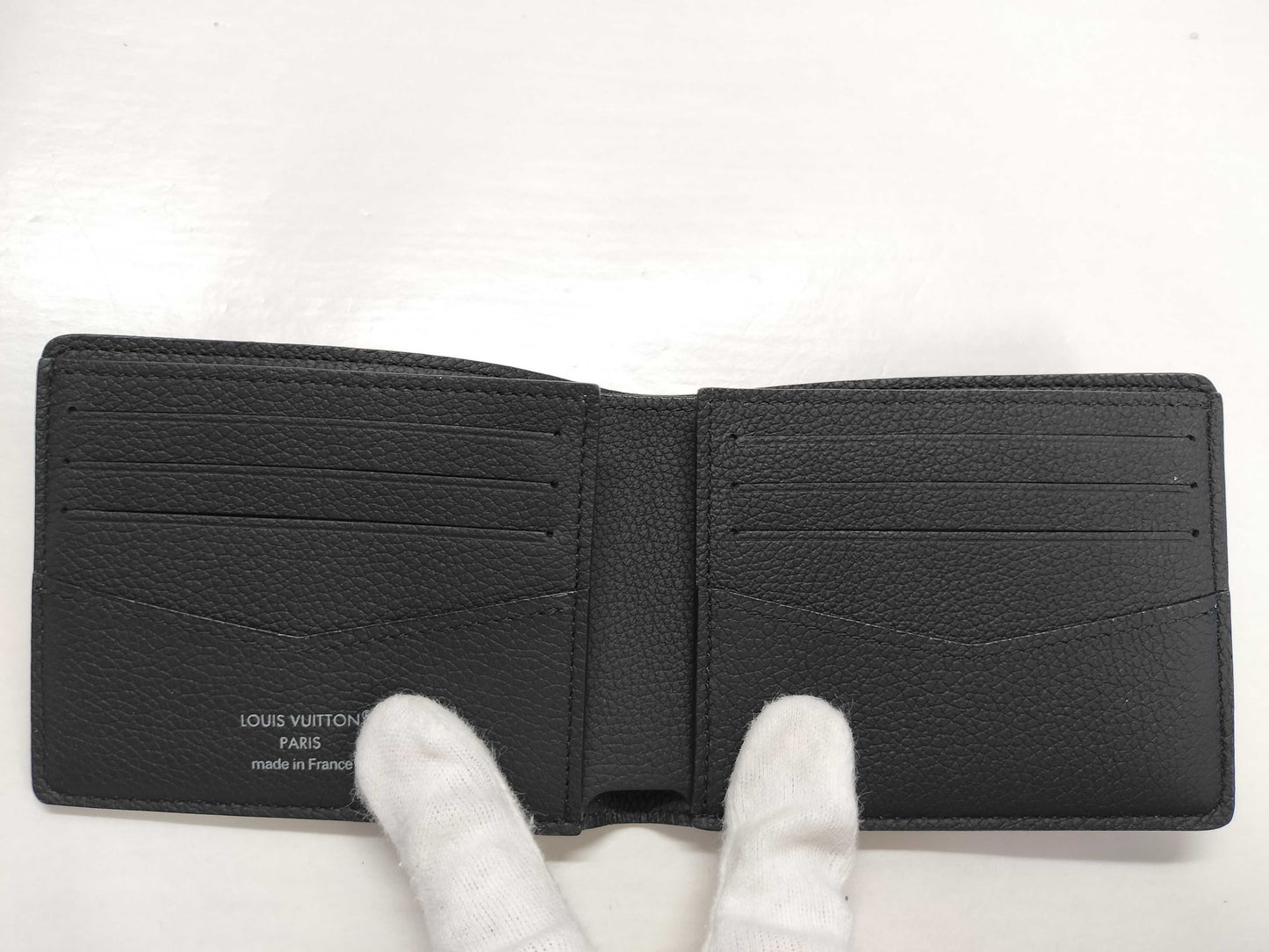Louis Vuitton Slender Wallet Damier Graphite, Black, Leather, Wallet