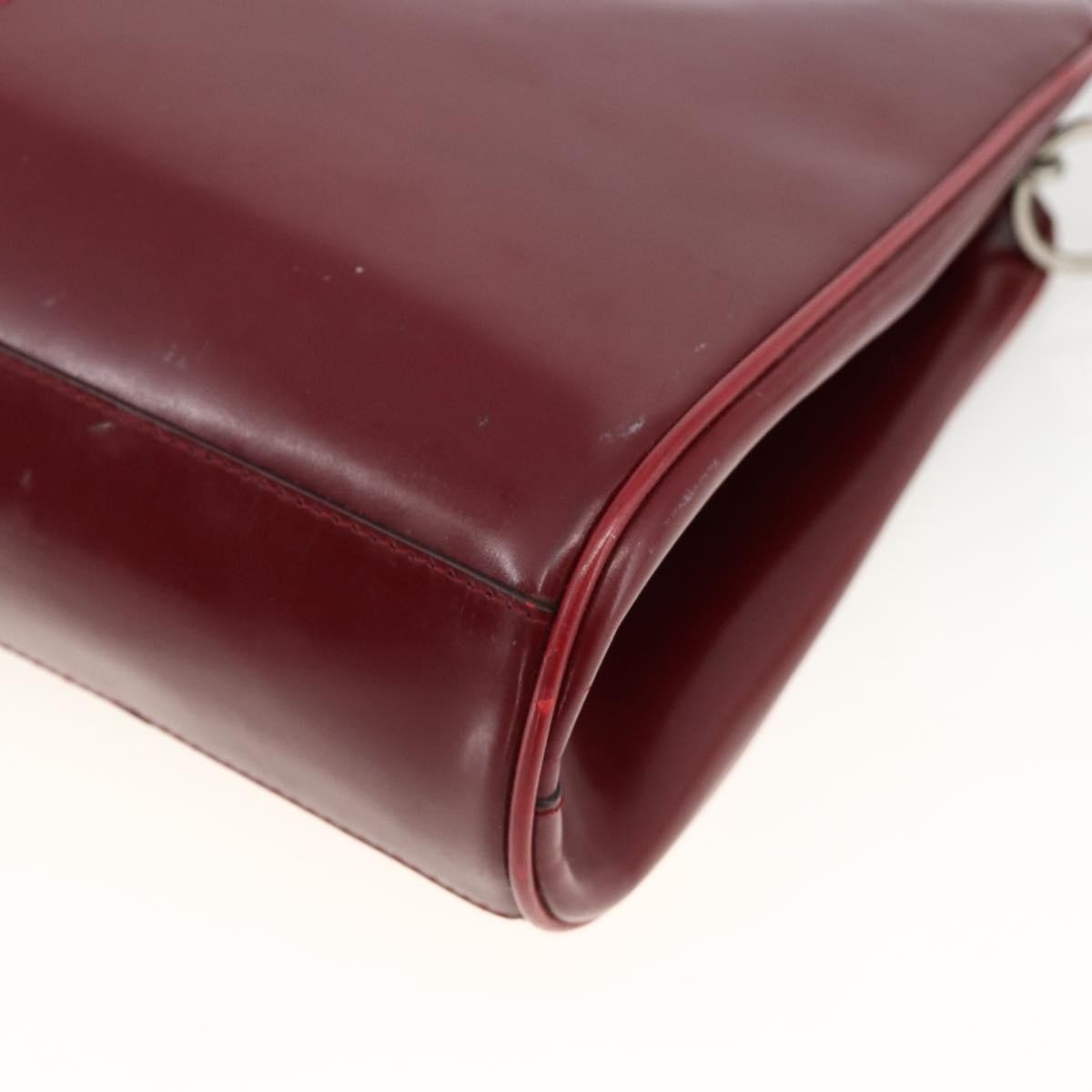 Prada Vintage Leather, Burgundy, Leather, Handbag