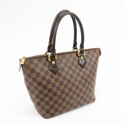 Louis Vuitton Saleya Damier, Brown, Canvas, Handbag