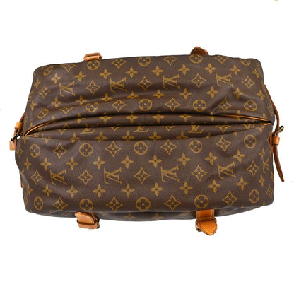 Louis Vuitton Saumur Monogram Canvas, Brown, Canvas, Shoulder Bag