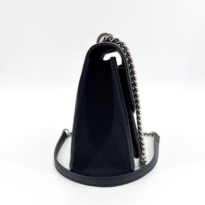 Louis Vuitton Mylockme Leather, Black, Leather, Handbag
