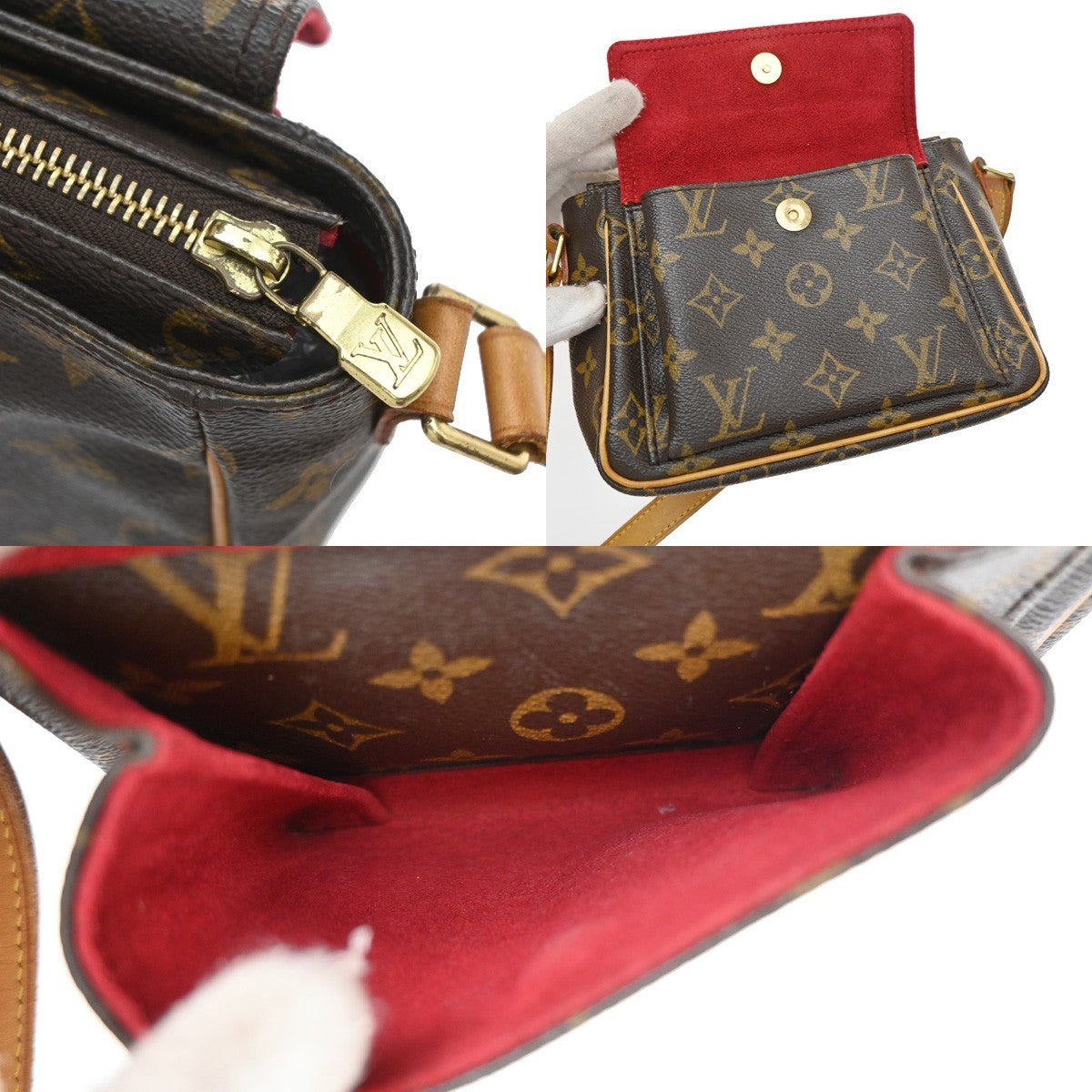 Louis Vuitton Viva Cite Monogram Canvas, Brown, Canvas, Handbag