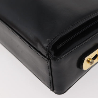 Gucci Shoulder Leather, Black, Leather, Shoulder Bag