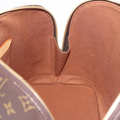 Louis Vuitton Alma Monogram Canvas, Brown, Canvas, Handbag