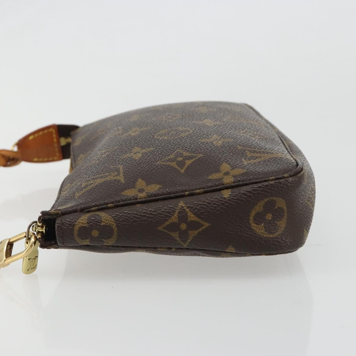 Louis Vuitton Pochette Accessoires NM Monogram Canvas, Brown, Canvas, Clutch