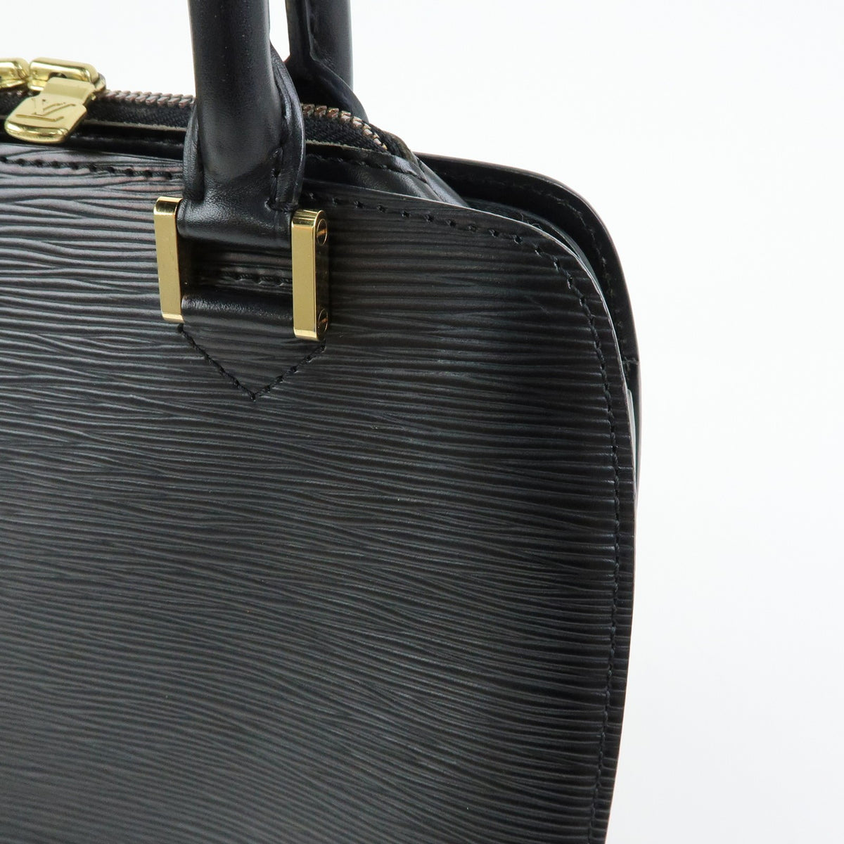 Louis Vuitton Pont Neuf Epi Leather, Black, Leather, Handbag