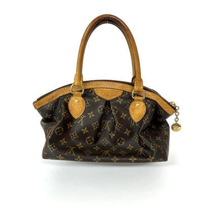 Louis Vuitton Tivoli Handbag Monogram Canvas, Brown, Canvas, Handbag