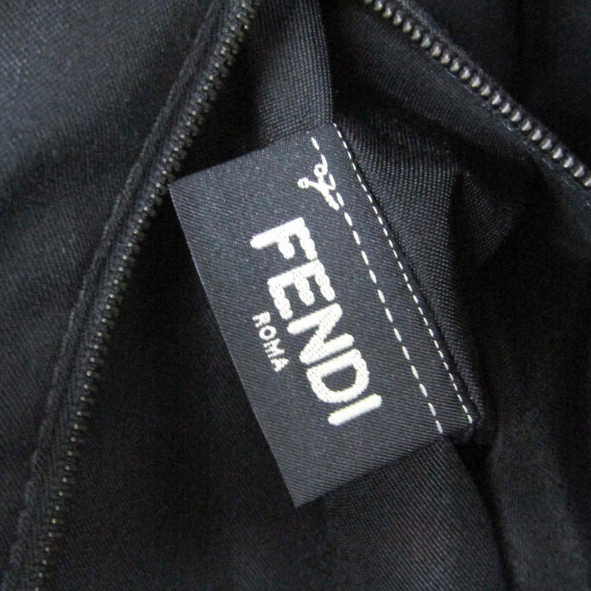 Fendi Convertible Document Holder Leather, Black, Leather, Briefcase
