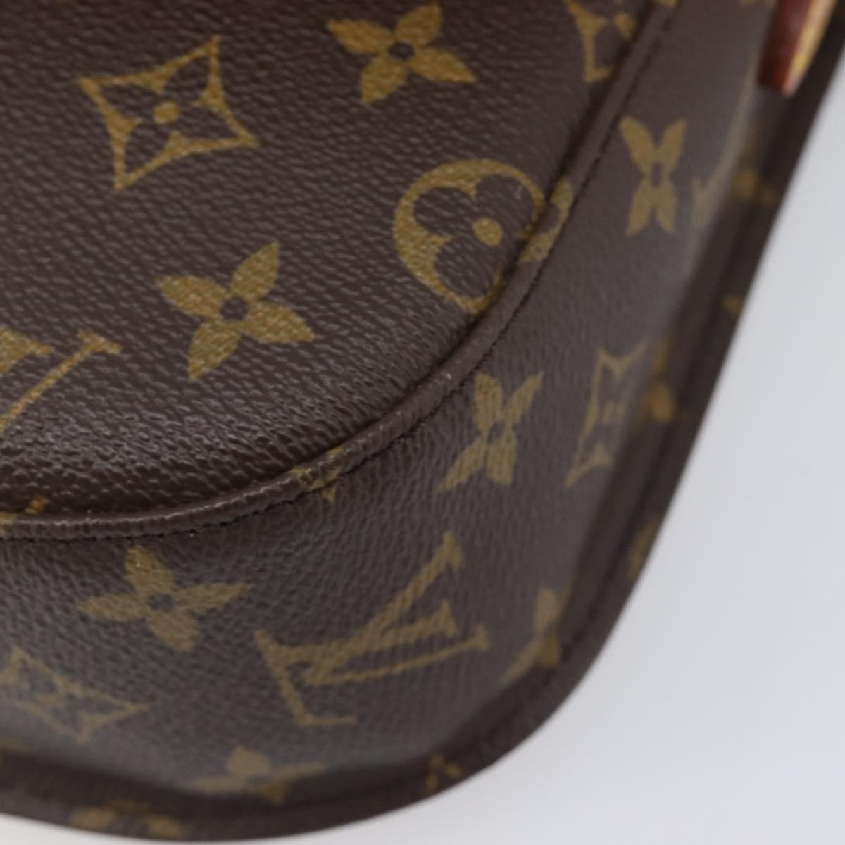 Louis Vuitton Saint Cloud Monogram Canvas, Brown, Canvas, Handbag
