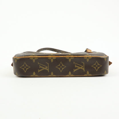 Louis Vuitton Pochette Marly Bandouliere Monogram Canvas, Brown, Canvas, Handbag