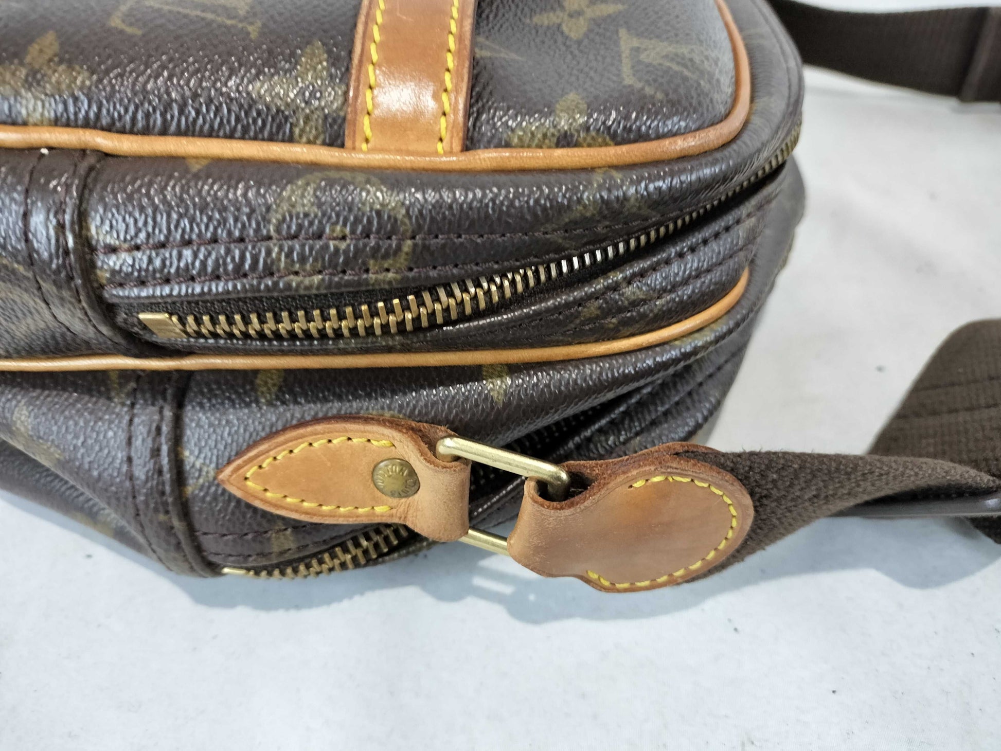 Louis Vuitton Reporter Bag Monogram Canvas, Brown, Canvas, Shoulder Bag