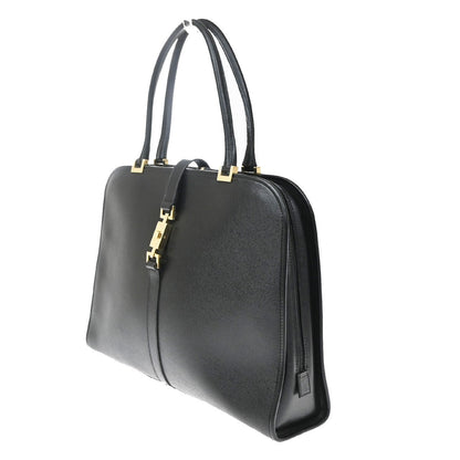 Gucci Jackie O Leather, Black, Leather, Handbag