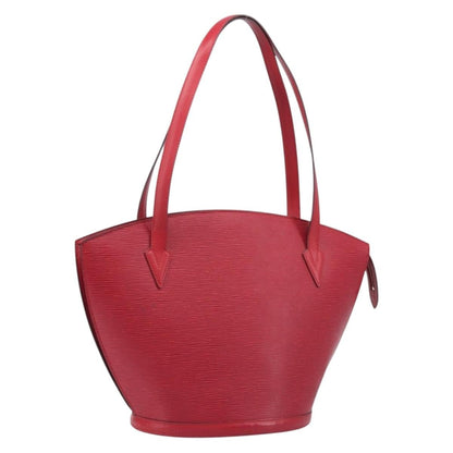 Louis Vuitton Saint Jacques Epi Leather, Red, Leather, Handbag