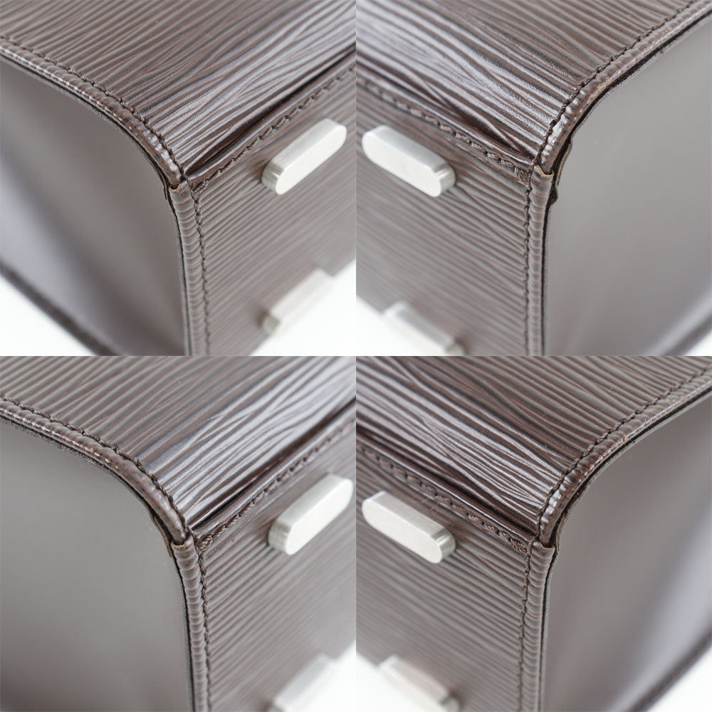 Louis Vuitton Figari, Brown, Leather, handbag