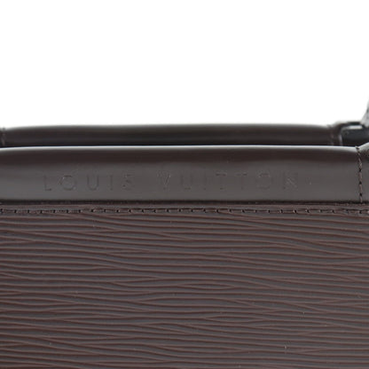 Louis Vuitton Figari, Brown, Leather, handbag
