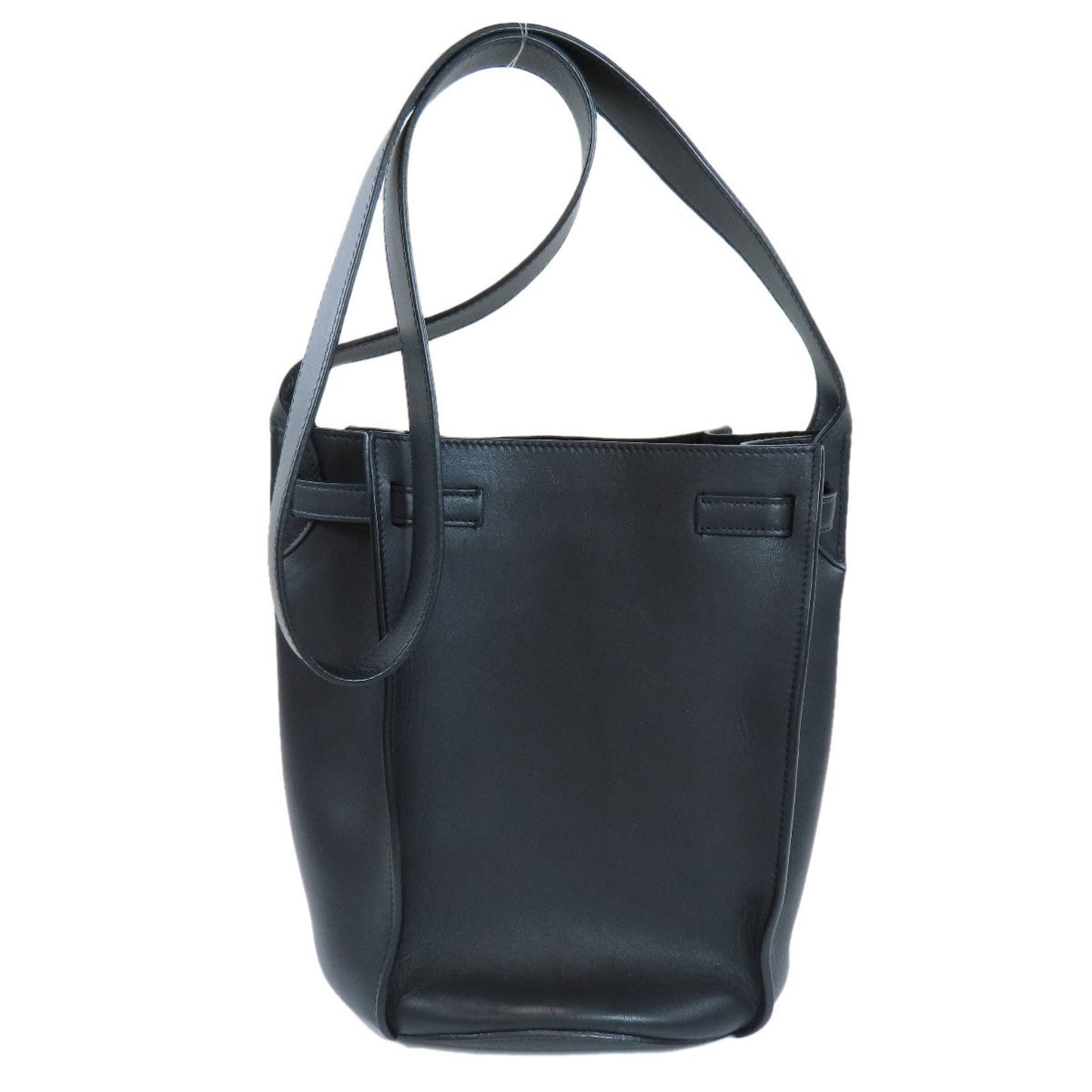 Céline Seau, Black, Leather, shoulder