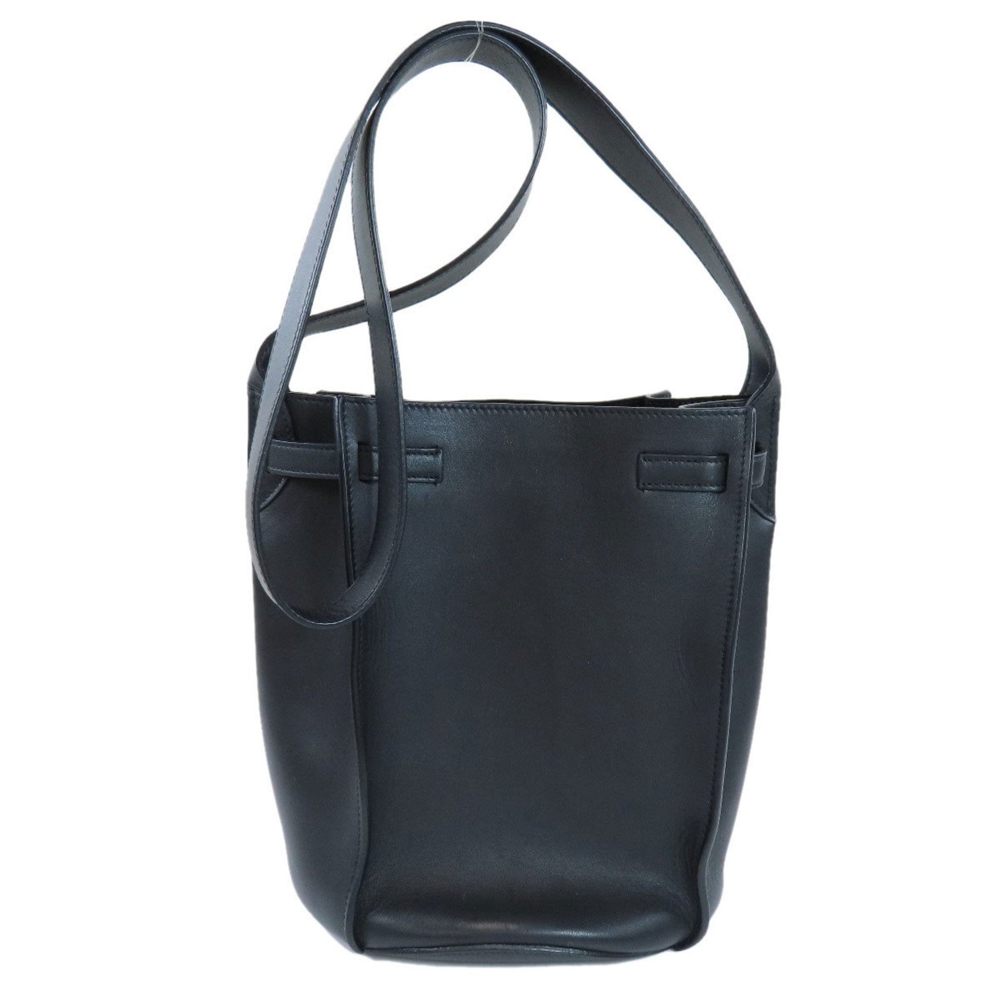Céline Seau, Black, Leather, shoulder