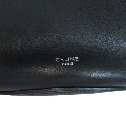 Céline Seau, Black, Leather, shoulder
