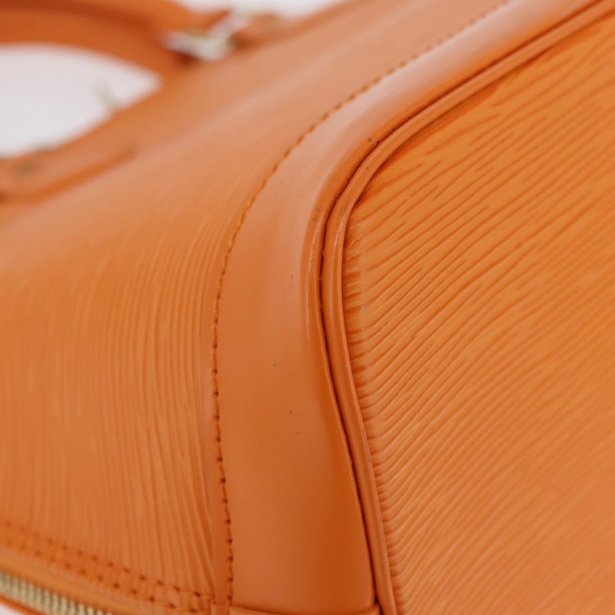 Louis Vuitton Alma Epi Leather, Orange, Leather, Handbag