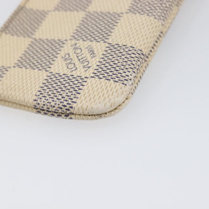 Louis Vuitton Pochette clés NM Damier Canvas, Beige, Canvas, Wallet