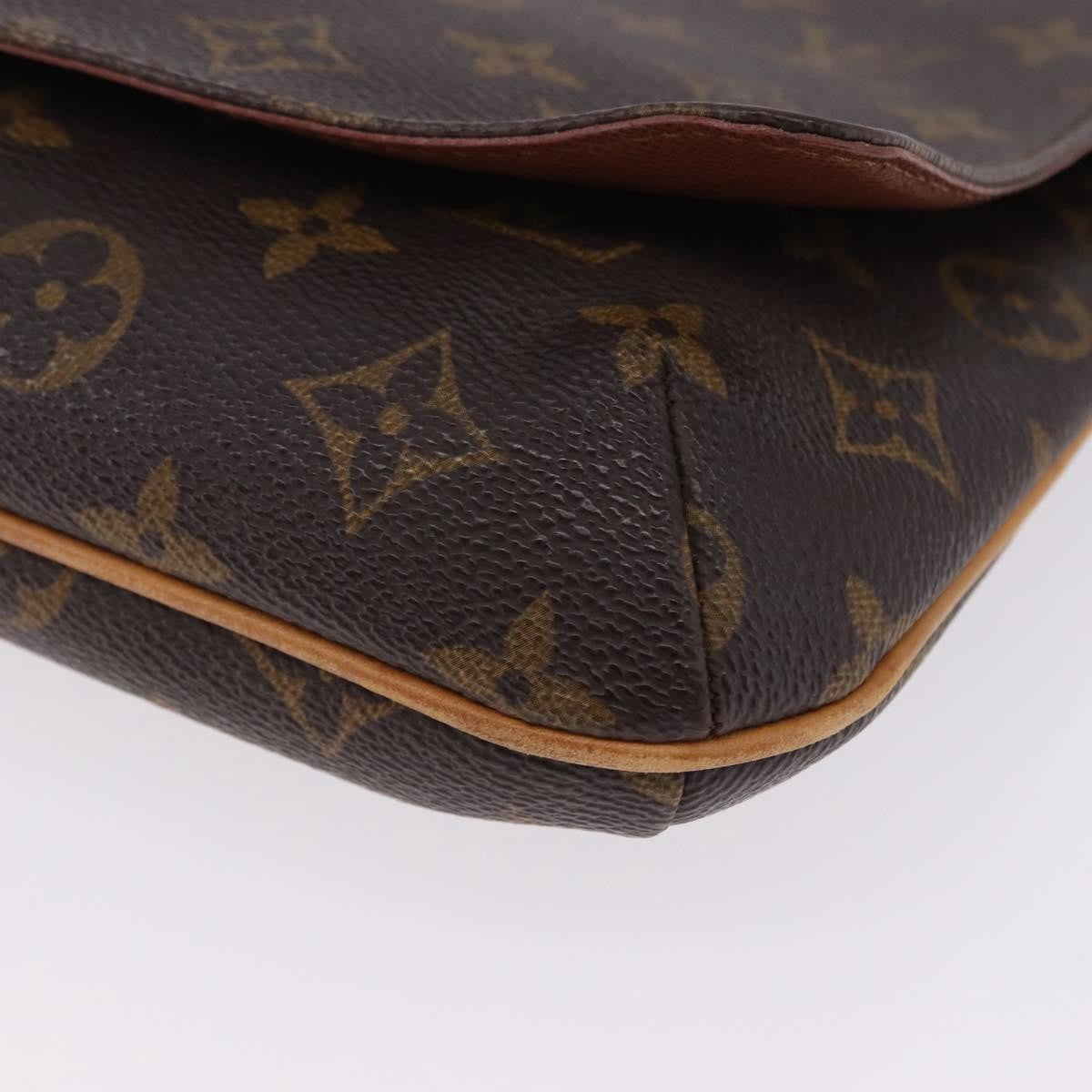 Louis Vuitton Musette Tango Monogram Canvas, Brown, Canvas, Shoulder Bag