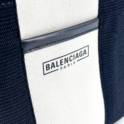 Balenciaga Hardware Canvas, Black, Canvas, Tote Bag