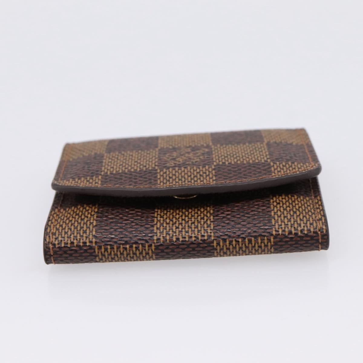 Louis Vuitton Cuff Case Monogram Damier, Brown, Canvas, Wallet