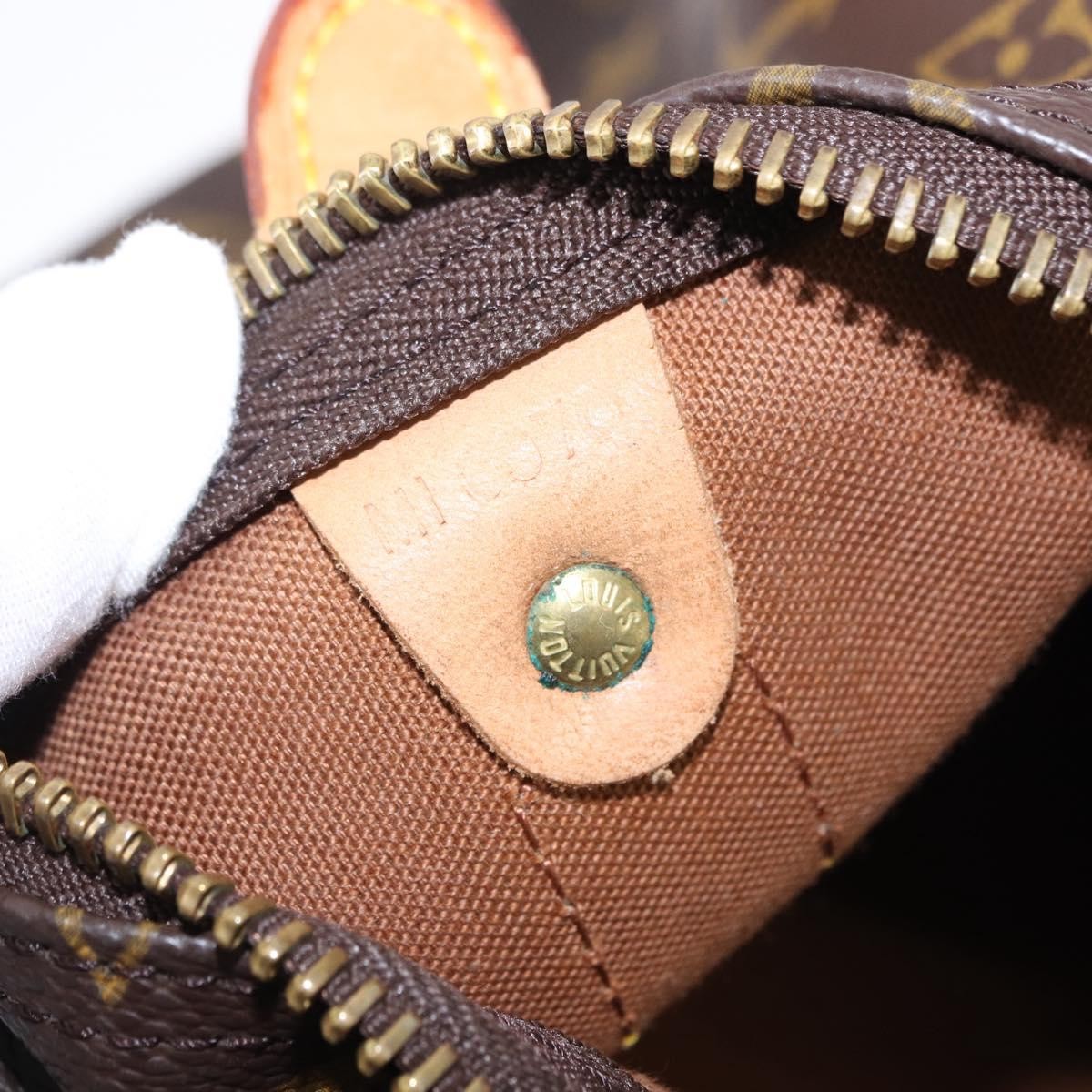 Louis Vuitton Keepall Monogram, Brown, Canvas, Travel Bag