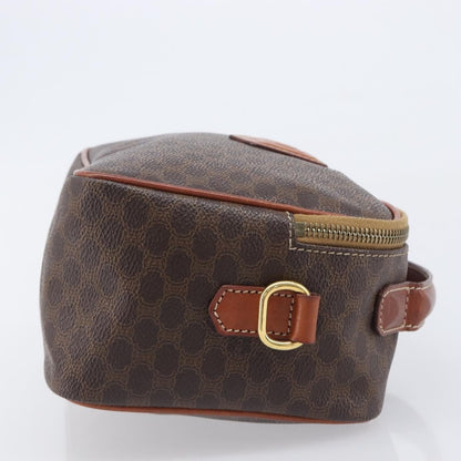 Celine Vintage Handbag Toile Céline, Brown, Canvas, Handbag
