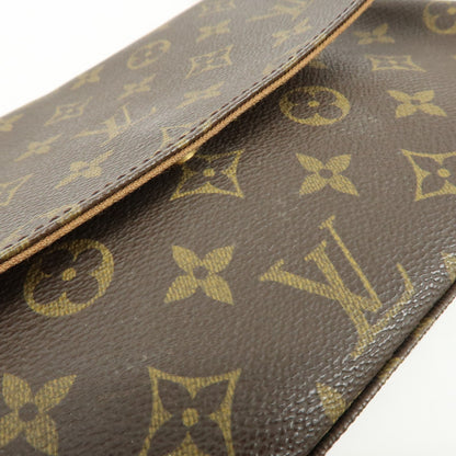 Louis Vuitton Looping Monogram Canvas, Brown, Canvas, Handbag