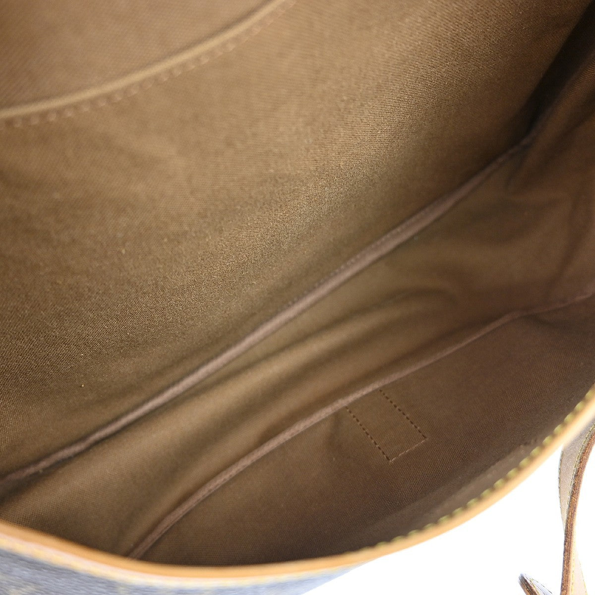 Louis Vuitton Saumur Monogram Canvas, Brown, Canvas, Shoulder Bag