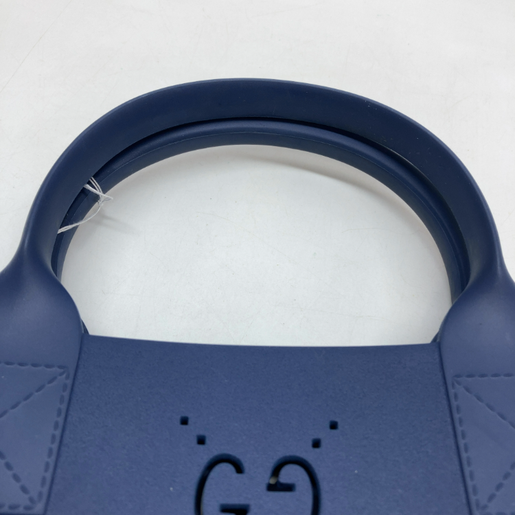 Gucci Miss GG Tote GG Canvas with Leather, Navy, Rubber, Tote Bag
