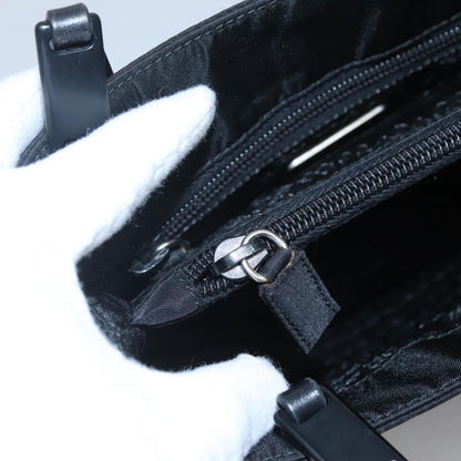 Prada Vintage Tessuto, Black, Nylon, Handbag