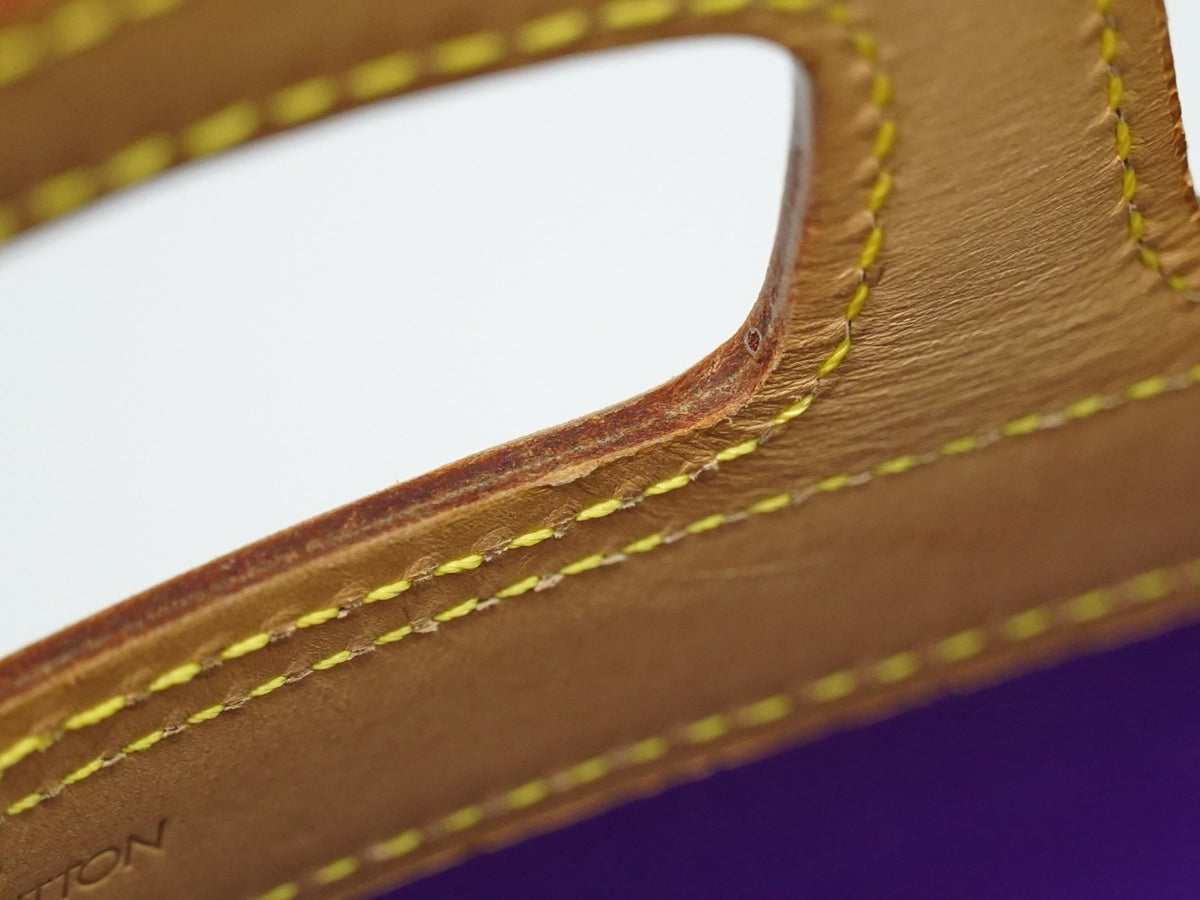 Louis Vuitton Stanton Monogram Vernis, Purple, Leather, Tote Bag
