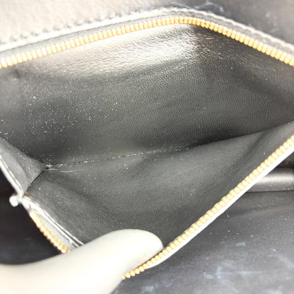 Burberry TB Shoulder Bag Leather, Black, Leather, Shoulder Bag