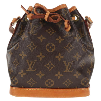 Louis Vuitton Noe Monogram Canvas, Brown, Canvas, Shoulder Bag